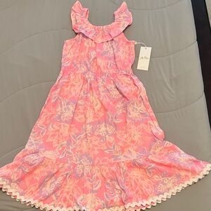 Lilly Pulitzer Pink and Lavender Kids Dress